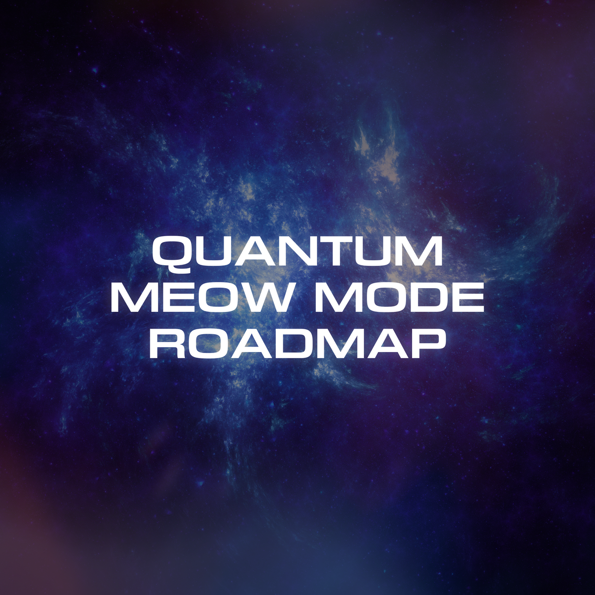 QUANTUM MEOW MODE Roadmap Update